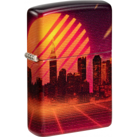 Зажигалка ZIPPO CYBER CITY 48505 Зажигалка ZIPPO CYBER CITY 48505